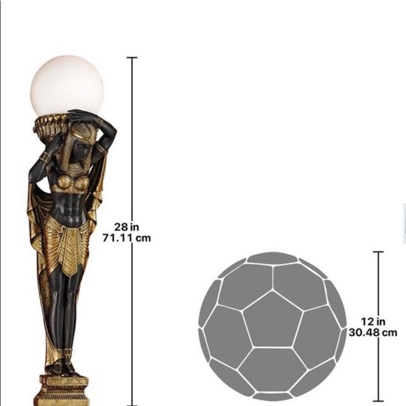 Male & Female Egyptian Sconce - Picture 9 of 9